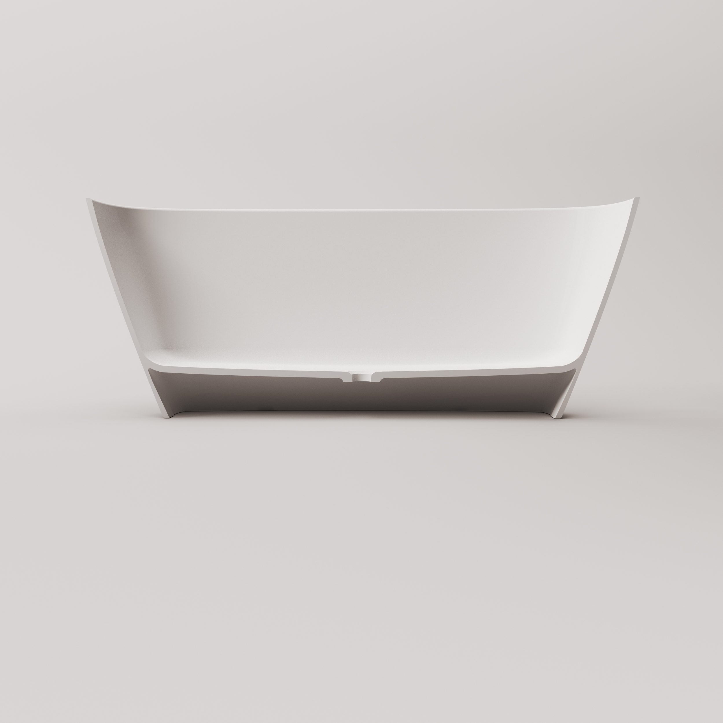Fristående badkar PAA DUNA 150x65 cm, svart Graphite – 4