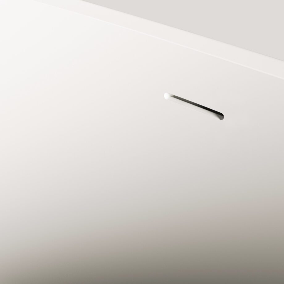 Fristående badkar PAA FELICE 194,5x83 cm, svart Graphite – 7