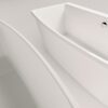 Fristående badkar PAA STEP 170x89 cm, gjutmarmor – 13
