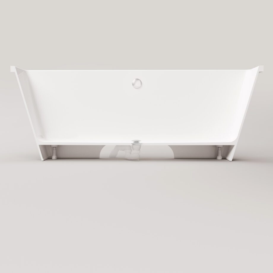 Fristående badkar PAA STEP 170x89 cm, gjutmarmor – 11