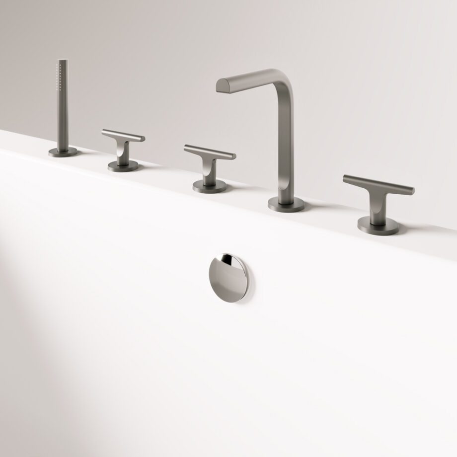 Fristående badkar PAA STEP 170x89 cm, gjutmarmor – 10
