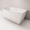 Fristående badkar PAA STEP 170x89 cm, gjutmarmor – 14