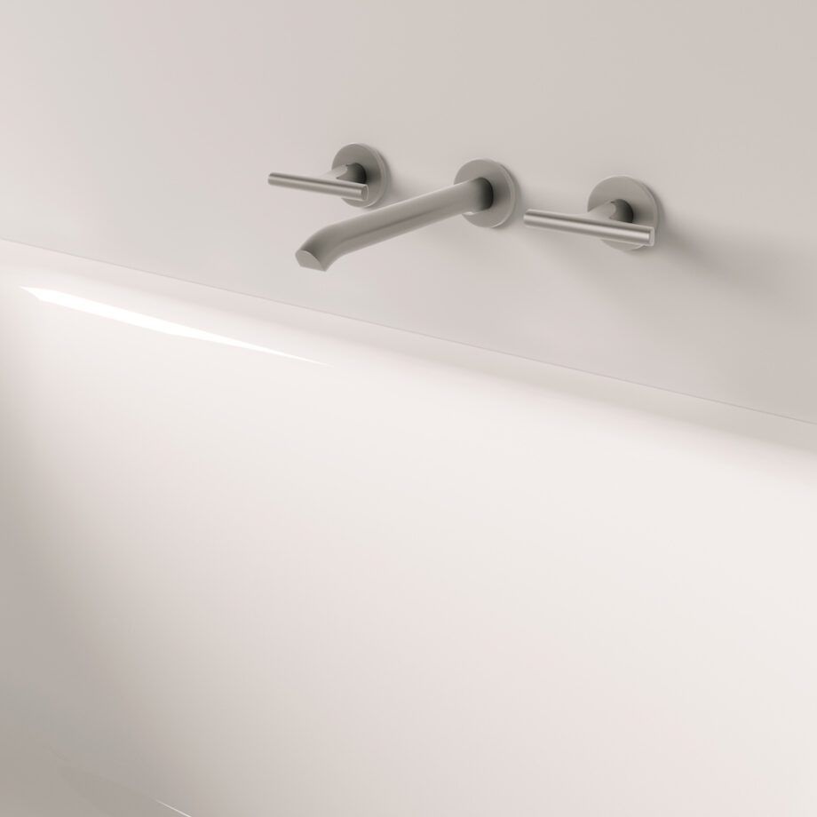 Sisseehitatav kivivann PAA VARIO M B 158×75 cm, ümar nurk B, läikiv kivimass 2 Inbyggnadsbadkar PAA VARIO M B 158x75 cm, gjutmarmor – 2