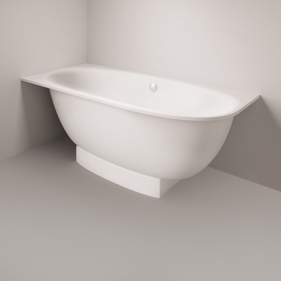 Inbyggnadsbadkar PAA VERSO D 170x75 cm, gjutmarmor – 4