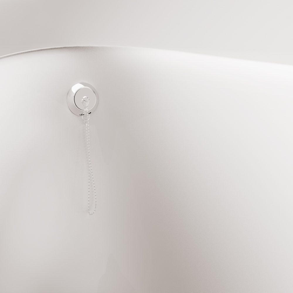 Badkar på tassar PAA VICTORIA 170x83 cm, gjutmarmor – 7