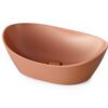 Valamu tööpinnale PAA AMORE 60×37 cm, kivimass 3 Ovanpåliggande handfat PAA AMORE 60x37 cm, gjutmarmor – 3