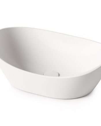 Ovanpåliggande handfat PAA AMORE 60x37 cm, Silkstone