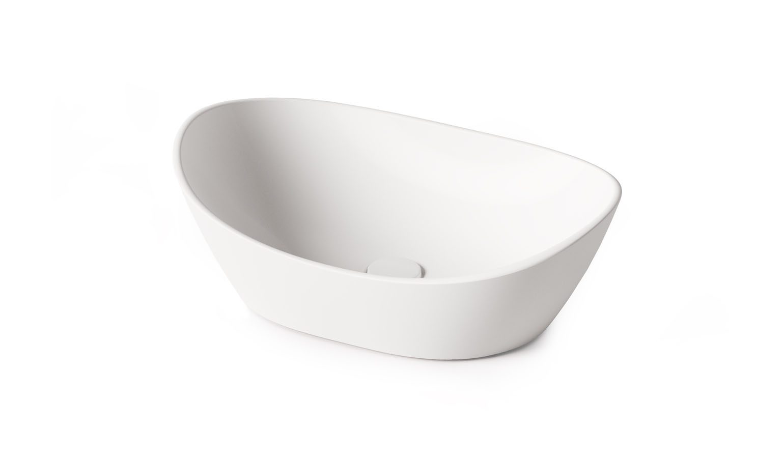 Ovanpåliggande handfat PAA AMORE 60x37 cm, Silkstone