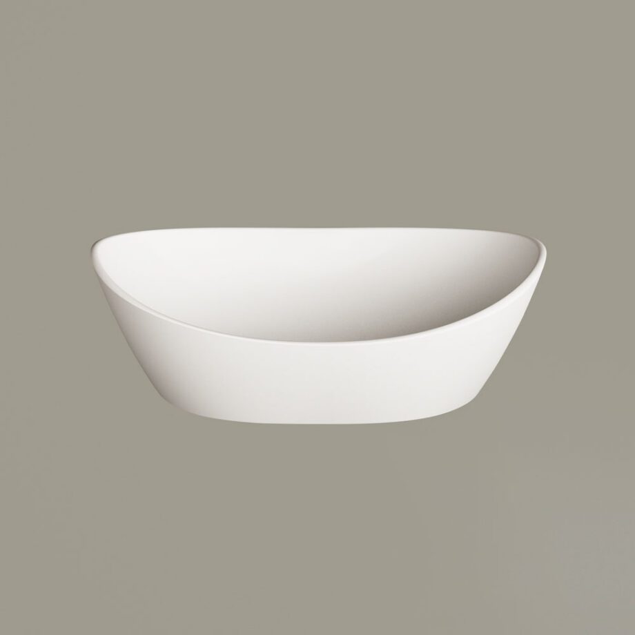 Valamu tööpinnale PAA AMORE 60×37 cm, Silkstone 3 Ovanpåliggande handfat PAA AMORE 60x37 cm, Silkstone – 3