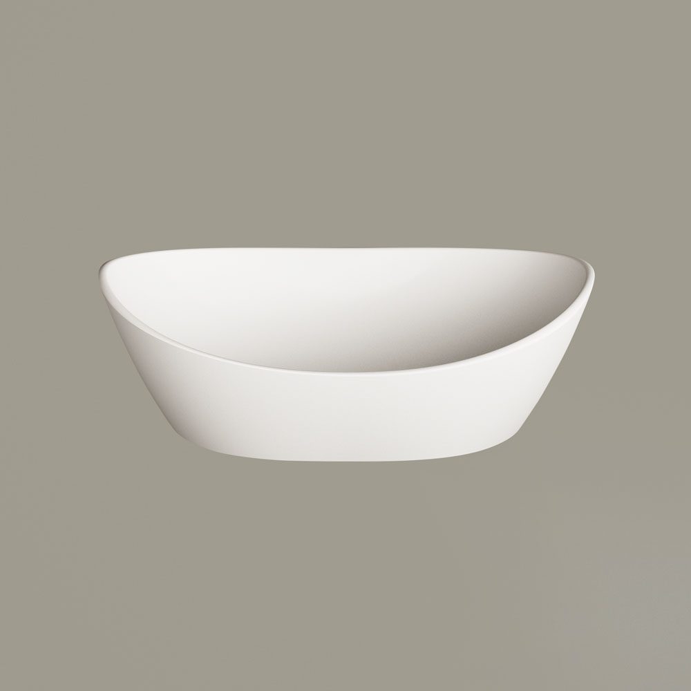 Ovanpåliggande handfat PAA AMORE 60x37 cm, Silkstone – 3
