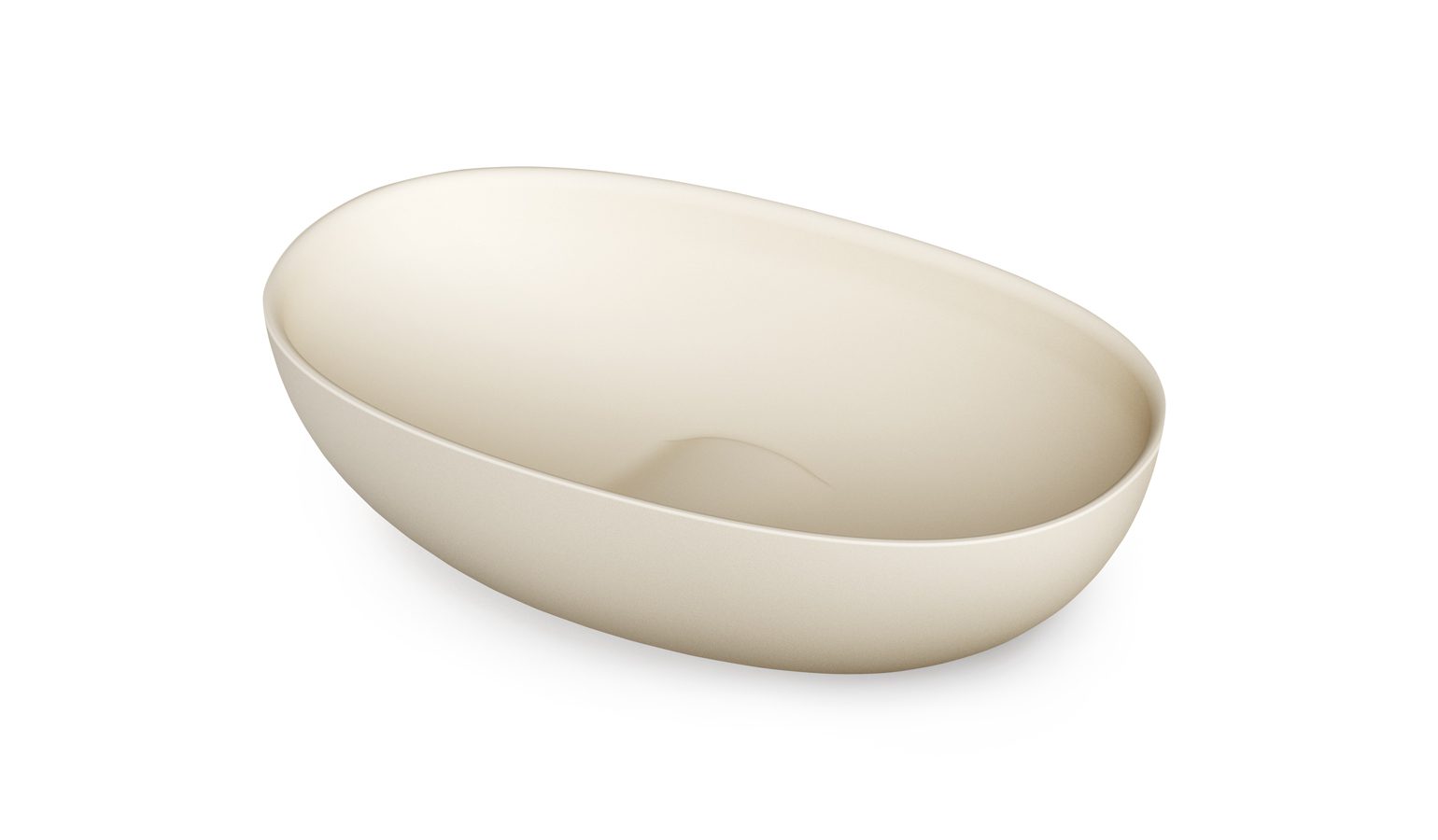 Ovanpåliggande handfat PAA BELLA 65x39 cm, Silkstone – 7