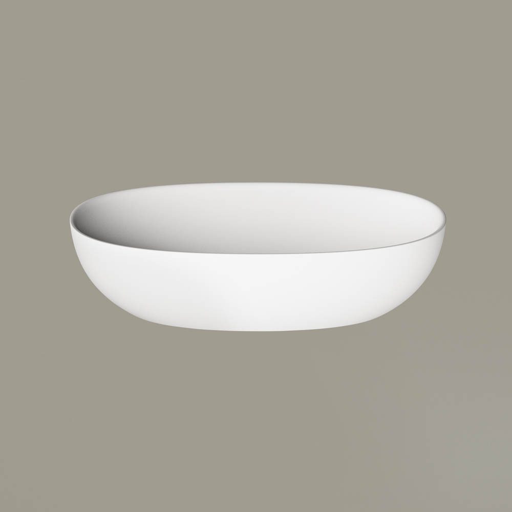 Ovanpåliggande handfat PAA BELLA 65x39 cm, Silkstone – 3