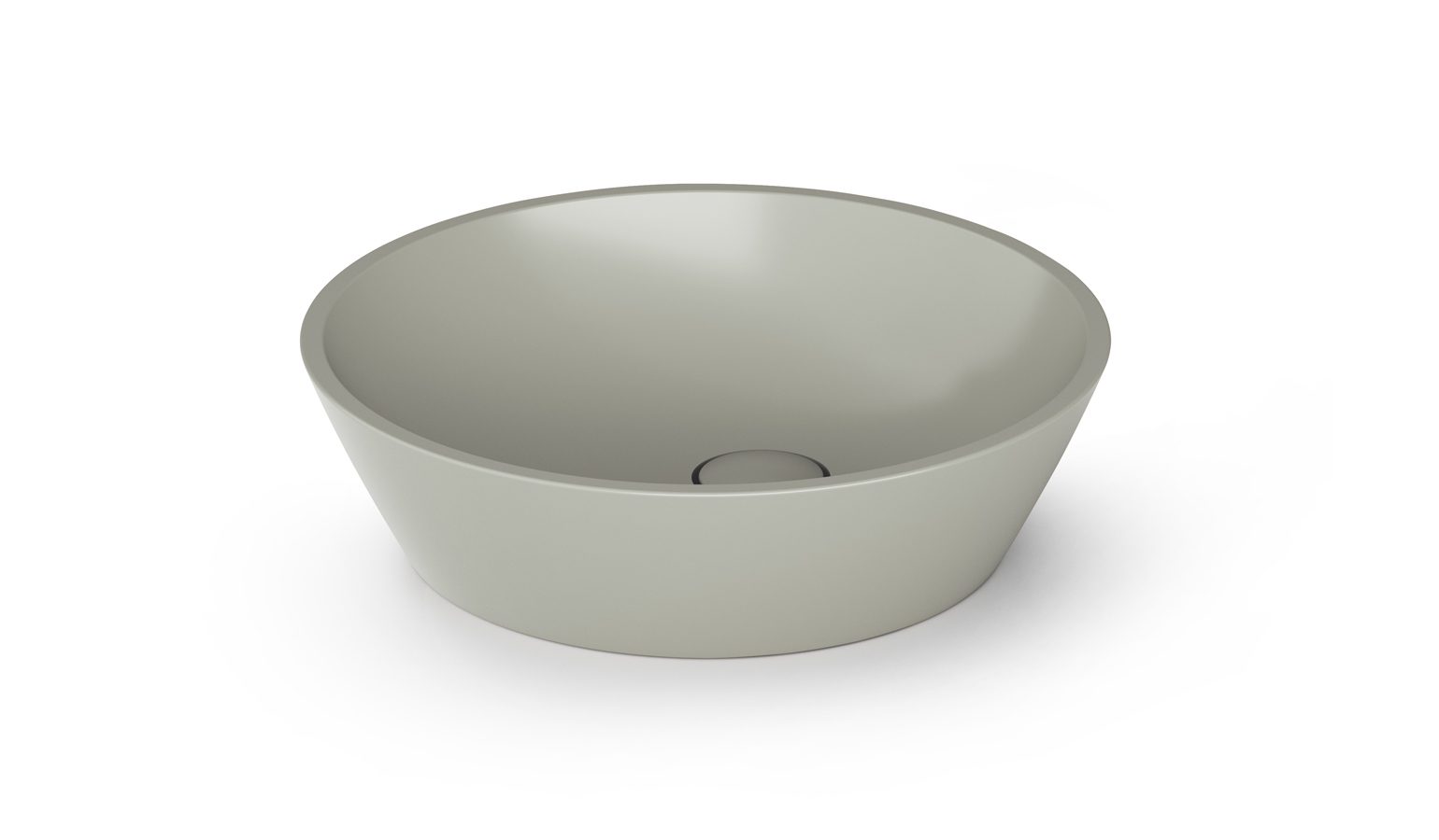 Ovanpåliggande handfat PAA DECO Ø45 cm, gjutmarmor – 3