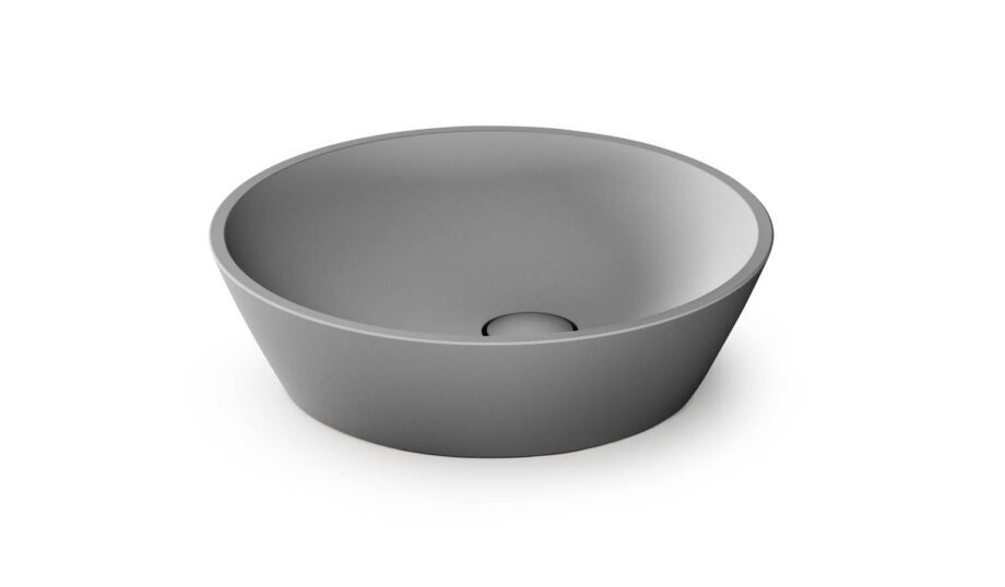 Valamu tööpinnale PAA DECO Ø45 cm, Silkstone 5 Ovanpåliggande handfat PAA DECO Ø45 cm, Silkstone – 5