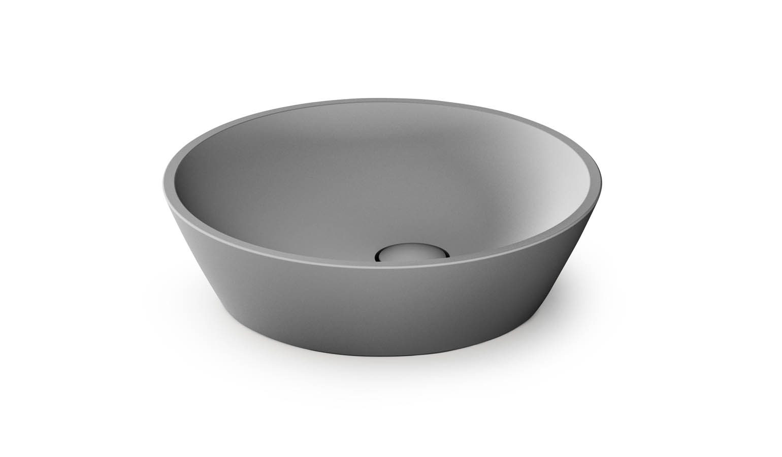 Ovanpåliggande handfat PAA DECO Ø45 cm, Silkstone – 5