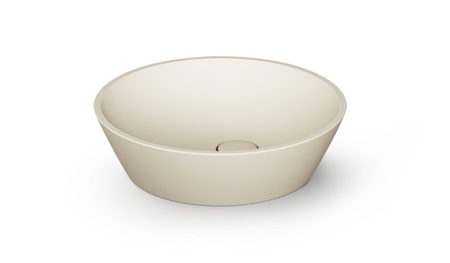 Valamu tööpinnale PAA DECO Ø45 cm, Silkstone 7 Ovanpåliggande handfat PAA DECO Ø45 cm, Silkstone – 7