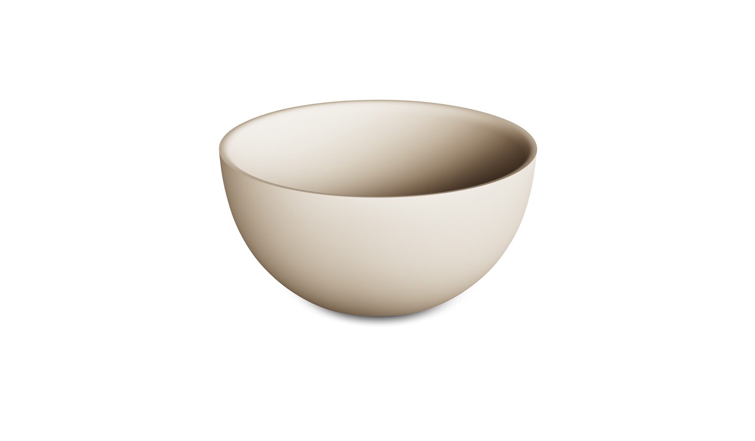 Litet ovanpåliggande handfat PAA DO 25, Ø25 cm, Silkstone – 5