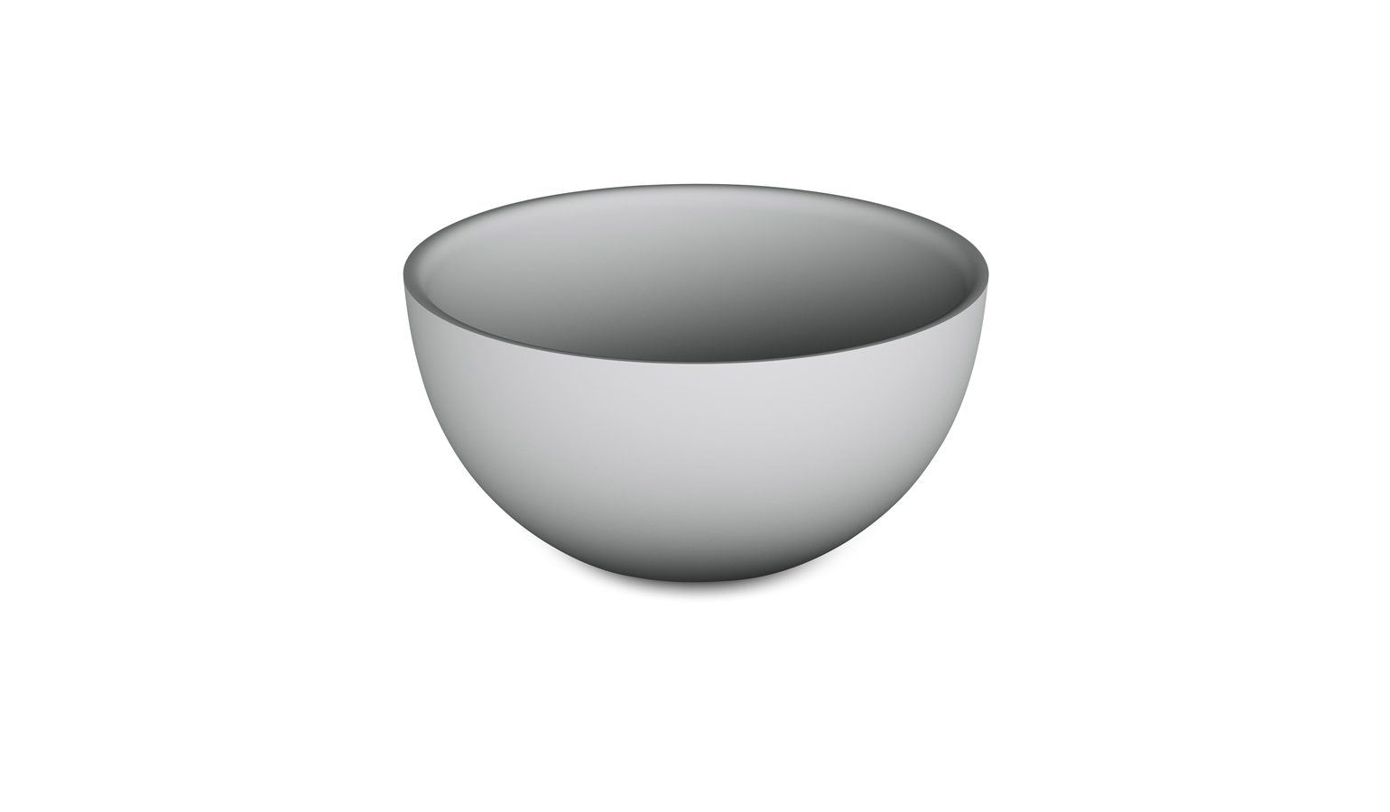 Litet ovanpåliggande handfat PAA DO 25, Ø25 cm, Silkstone – 4