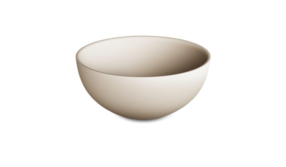 Väike valamu tööpinnale PAA DO 28, Ø28 cm, Silkstone 5 Litet ovanpåliggande handfat PAA DO 28, Ø28 cm, Silkstone – 5