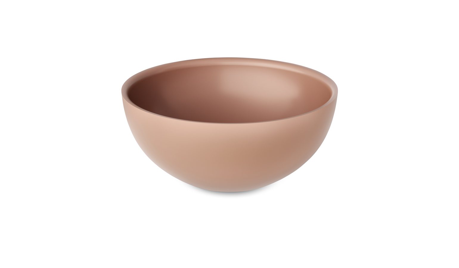 Litet ovanpåliggande handfat PAA DO 28, Ø28 cm, gjutmarmor – 4