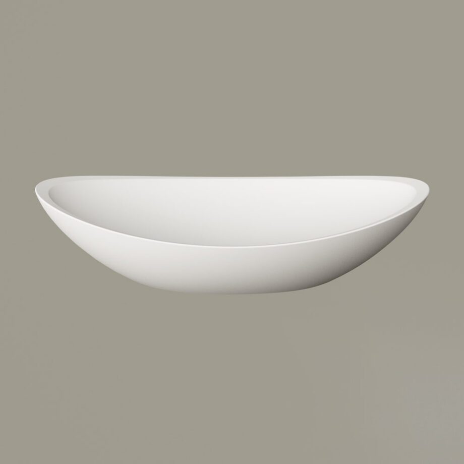 Valamu tööpinnale PAA FELICE 69×37,5 cm, Silkstone 3 Ovanpåliggande handfat PAA FELICE 69x37,5 cm, Silkstone – 3