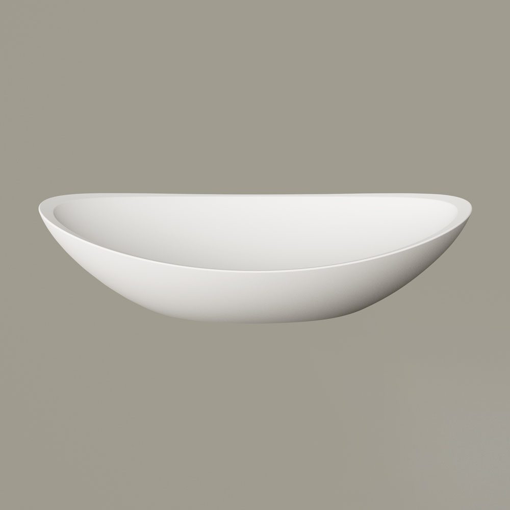 Ovanpåliggande handfat PAA FELICE 69x37,5 cm, Silkstone – 3