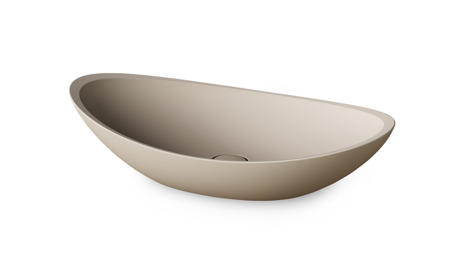 Ovanpåliggande handfat PAA FELICE 69x37,5 cm, Silkstone – 6