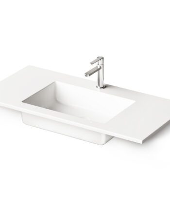Möbeltvättställ PAA LOTO 100, 100x49 cm, gjutmarmor