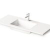Mööblivalamu PAA LOTO 120, 120×49 cm, kivimass Möbeltvättställ PAA LOTO 120, 120x49 cm, gjutmarmor