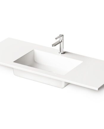 Möbeltvättställ PAA LOTO 120, 120x49 cm, gjutmarmor