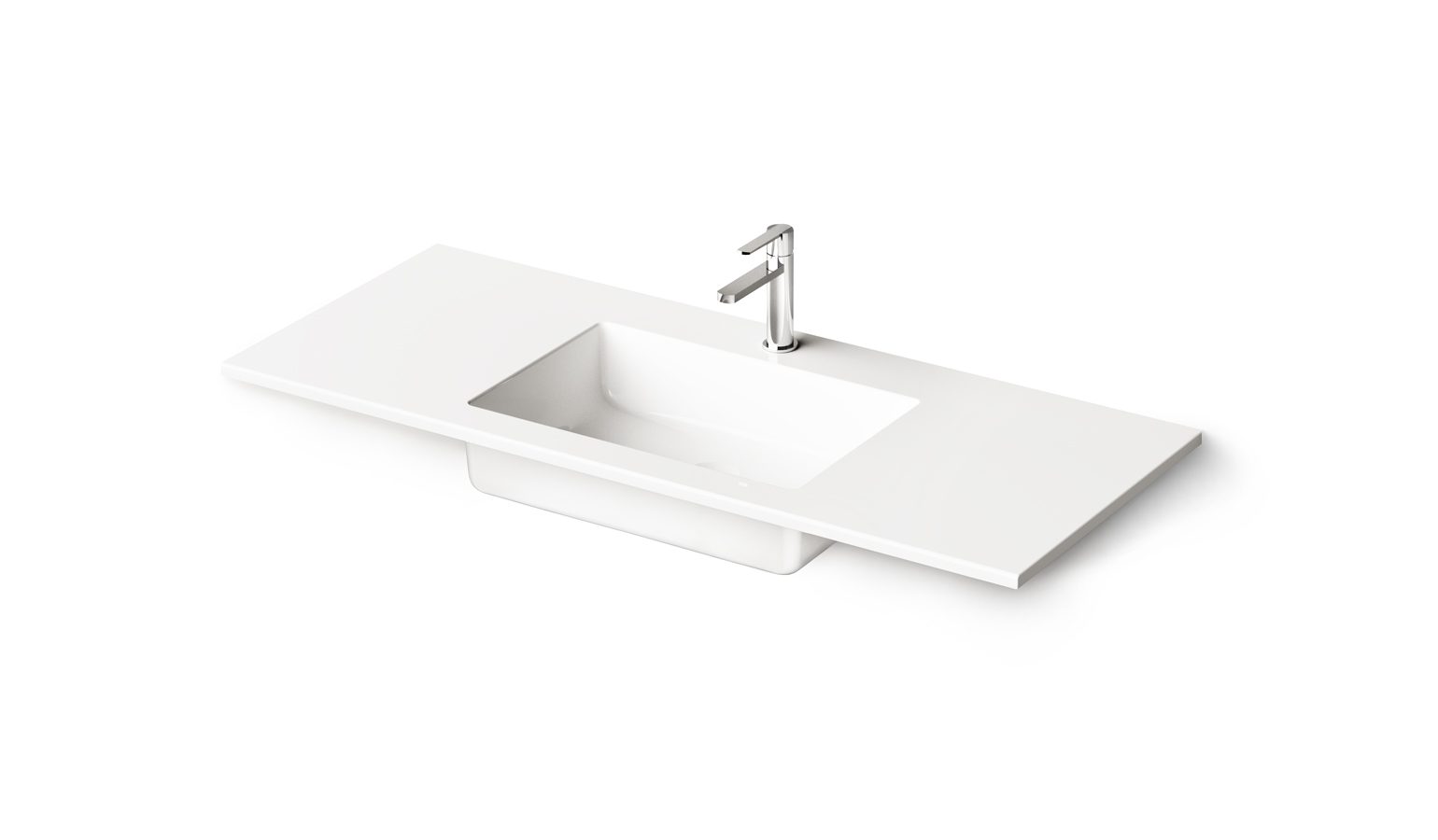 Möbeltvättställ PAA LOTO 120, 120x49 cm, gjutmarmor