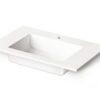 Mööblivalamu PAA LOTO 80, 80×49 cm, kivimass 2 Möbeltvättställ PAA LOTO 80, 80x49 cm, gjutmarmor – 2