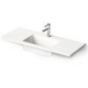 Mööblivalamu PAA LOTO MINI 100, 100×40 cm, kivimass Möbeltvättställ PAA LOTO MINI 100, 100x40 cm, gjutmarmor