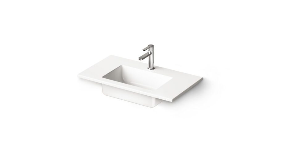 Mööblivalamu PAA LOTO MINI 70, 70×40 cm, kivimass Möbeltvättställ PAA LOTO MINI 70, 70x40 cm, gjutmarmor