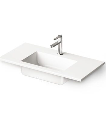Möbeltvättställ PAA LOTO MINI 80, 80x40 cm, gjutmarmor