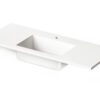 Mööblivalamu PAA LOTO MINI 100, 100×40 cm, kivimass 2 Möbeltvättställ PAA LOTO MINI 100, 100x40 cm, gjutmarmor – 2