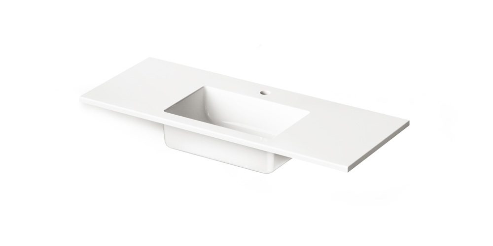 Möbeltvättställ PAA LOTO MINI 100, 100x40 cm, gjutmarmor – 2