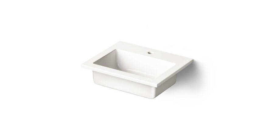 Mööblivalamu PAA LOTO MINI 50, 50×40 cm, kivimass 2 Möbeltvättställ PAA LOTO MINI 50, 50x40 cm, gjutmarmor – 2