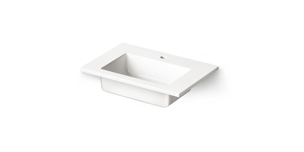 Möbeltvättställ PAA LOTO MINI 60, 60x40 cm, gjutmarmor – 2