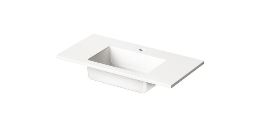 Mööblivalamu PAA LOTO MINI 80, 80×40 cm, kivimass 2 Möbeltvättställ PAA LOTO MINI 80, 80x40 cm, gjutmarmor – 2