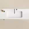 Tööpinnaga valamu mõõdu järgi PAA QUADRO MTM, Silkstone 3 Måttbeställt tvättställ PAA QUADRO MTM, Silkstone – 3