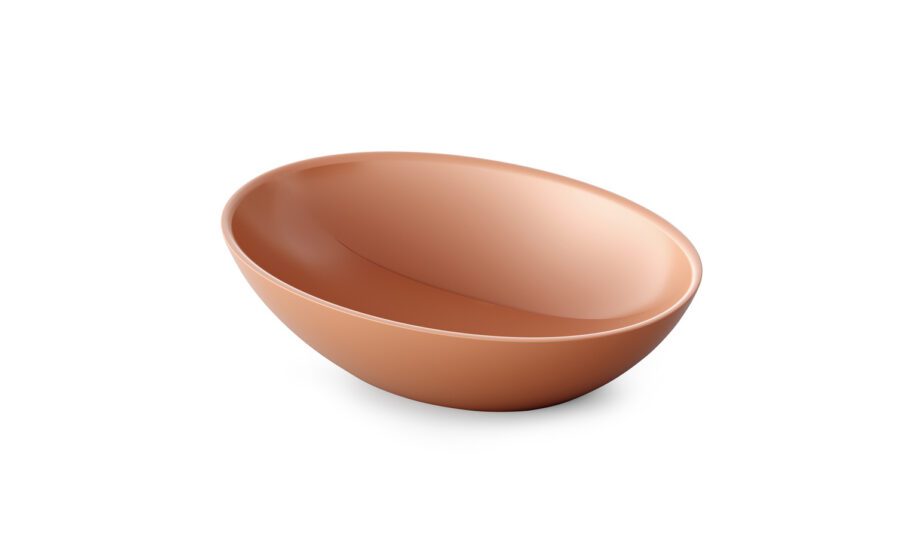 Valamu tööpinnale PAA PERLA 51×35,5 cm, kivimass 2 Ovanpåliggande handfat PAA PERLA 51x35,5 cm, gjutmarmor – 2