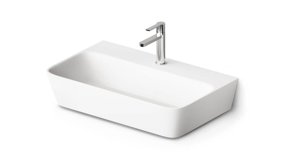 Seinavalamu PAA QUADRO 70×43 cm, Silkstone Vägghängt handfat PAA QUADRO 70x43 cm, Silkstone