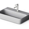 Seinavalamu PAA QUADRO 70×43 cm, Silkstone 4 Vägghängt handfat PAA QUADRO 70x43 cm, Silkstone – 4