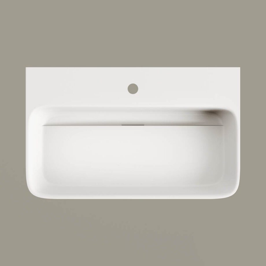 Seinavalamu PAA QUADRO 70×43 cm, Silkstone 2 Vägghängt handfat PAA QUADRO 70x43 cm, Silkstone – 2