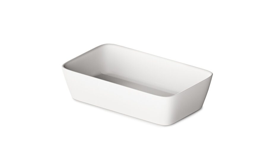 Ovanpåliggande handfat PAA QUADRO ON 55,5x33,5 cm, Silkstone