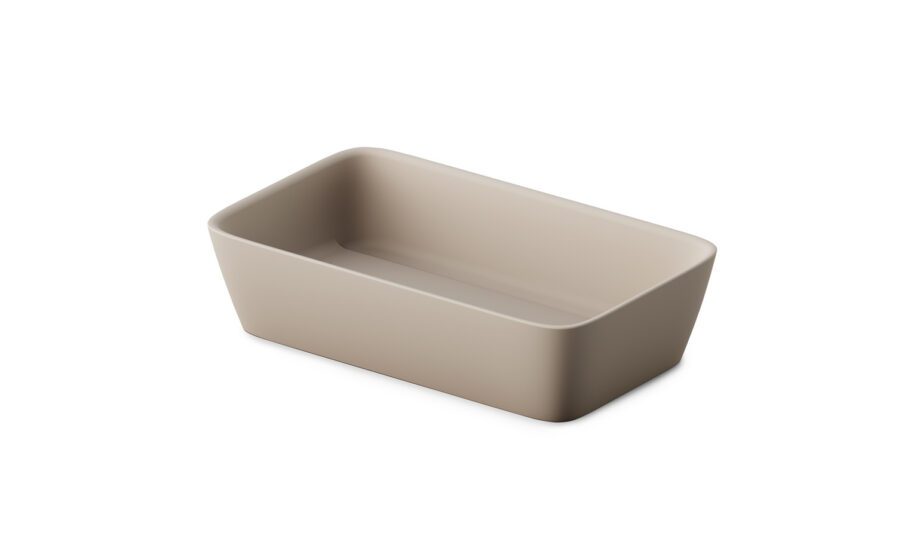 Ovanpåliggande handfat PAA QUADRO ON 55,5x33,5 cm, Silkstone – 8