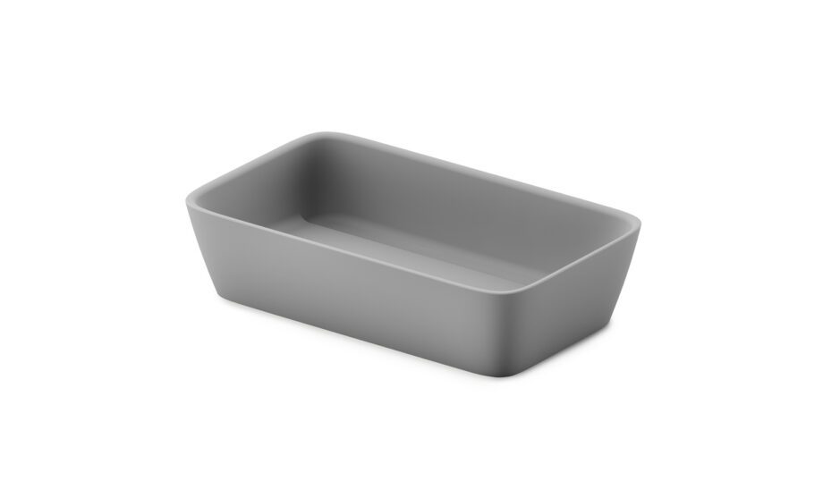 Ovanpåliggande handfat PAA QUADRO ON 55,5x33,5 cm, Silkstone – 7
