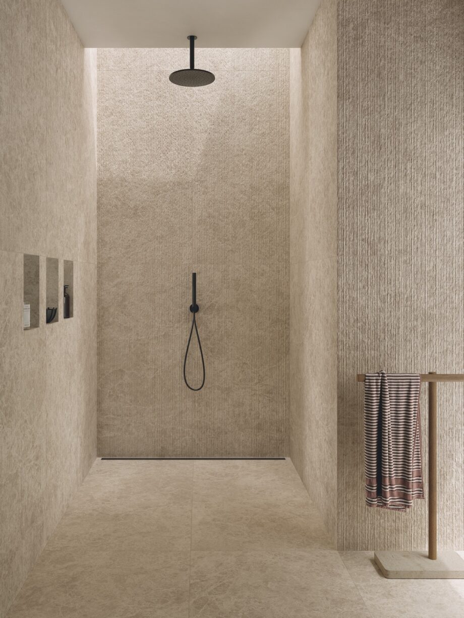 Terrassplatta i stenlook ABK Era Blooming Beige, 60x120 cm, 20 mm, för utomhusbruk, halkskydd R11 – 2