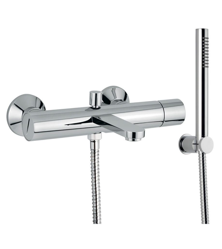 Badkarsblandare Emmevi Ade 78001, krom, standardspak, blandare + duschset Badkarsblandare Emmevi Ade 78001 – 2